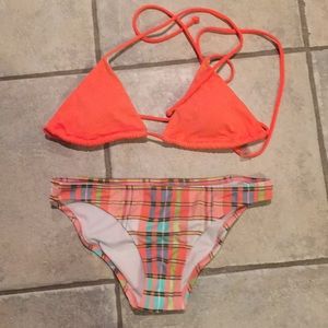 Victoria’s Secret’s bathing suit (top and bottom)